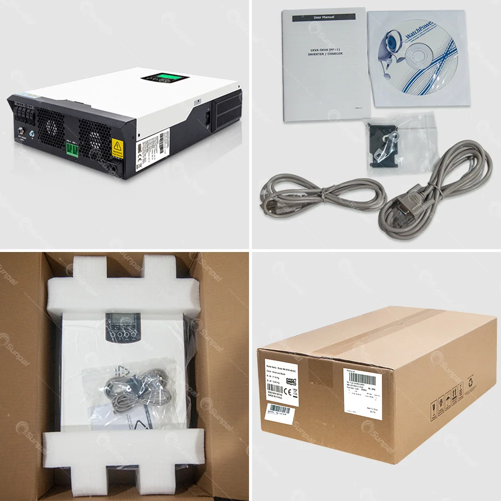 Voltronic 48VDC Off Grid Hybrid Invert 5000W Mpp Solar Hybrid Inverter 5Kva