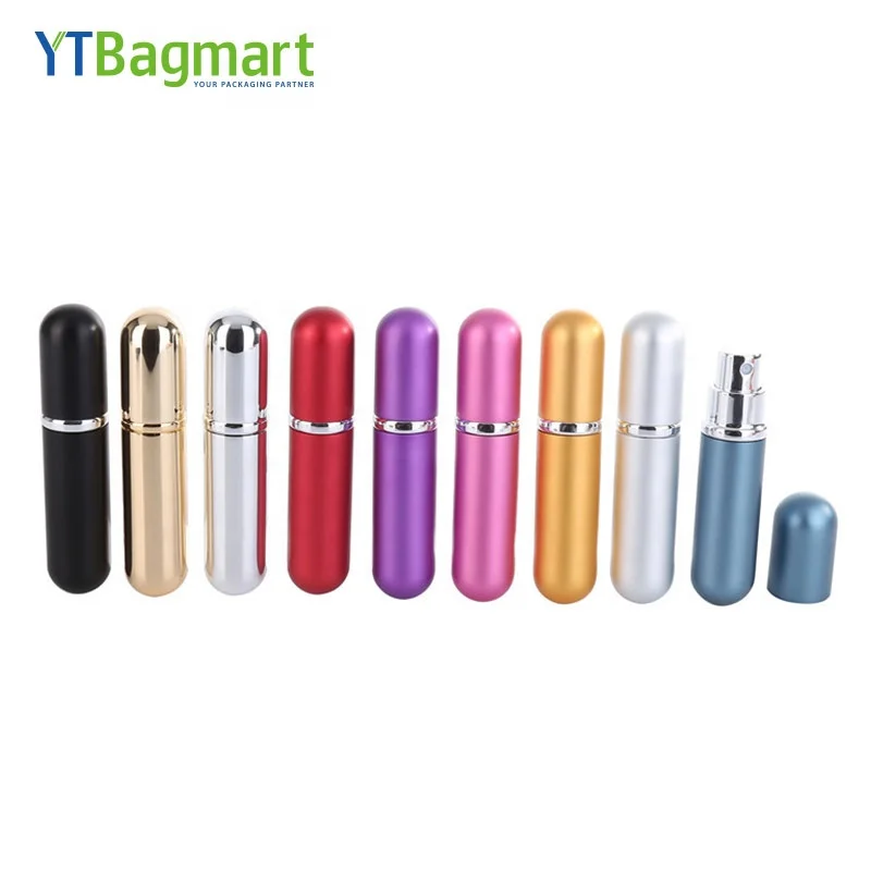 Mini 5ml Refillable Perfume Portable Atomizer Bottle Refillable Perfume Spray Refill Pump for Traveling and Outgoing
