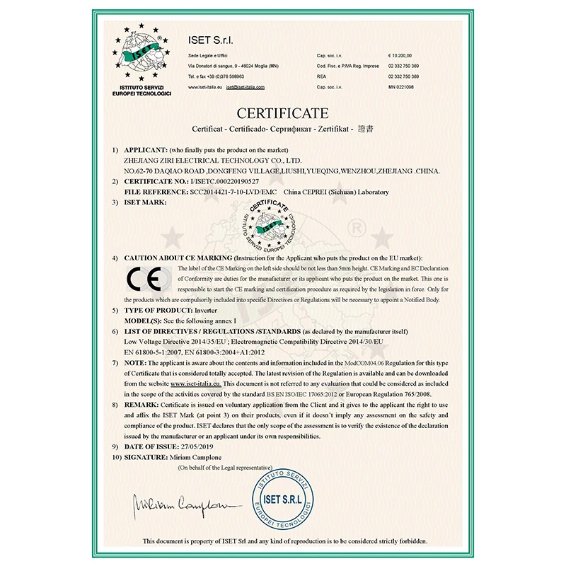  Трехфазный инвертор частоты привода двигателя переменного тока 380 В 0