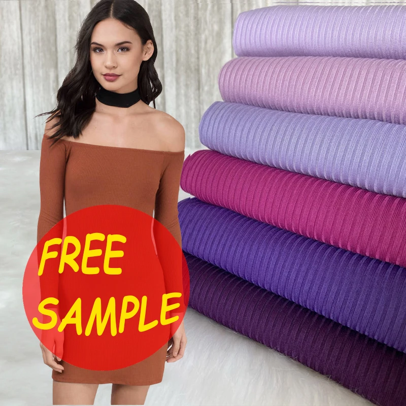 knit fabrics for t shirt clothing cable rib jersey knit fabric yarn dyed knitting 4 way stretch waterproof sports fabrics