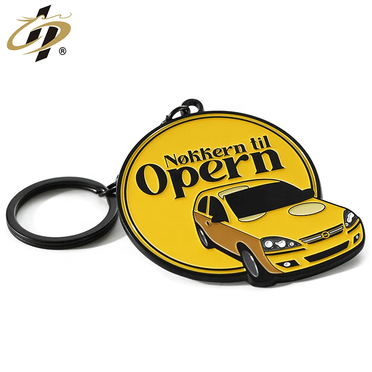 Hot Design Car Key Chain Custom Design 2d 3D Keychain Metal Zinc Alloy Bus Enamel Keyrings Customize Engraved Key chains