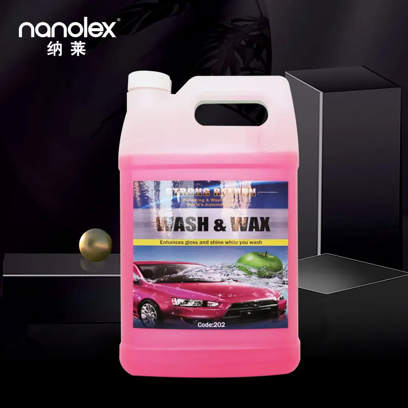 Nanolex 202 Colorful car Wash Shampoo Car clean Wash shampoo 5 Gallon rich Snow Foam Car Shampoo