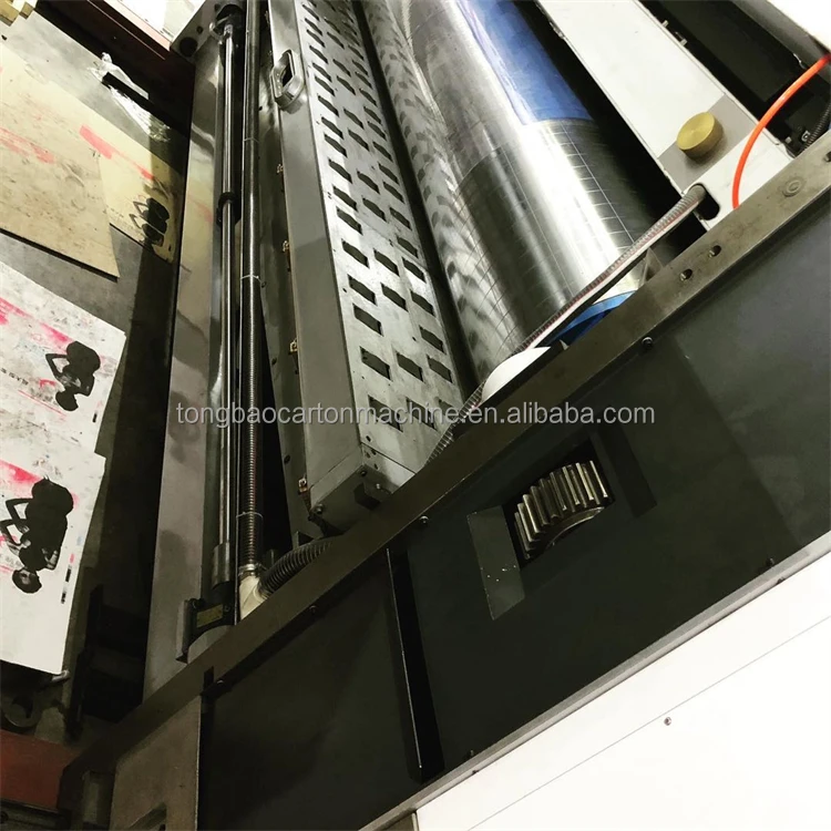 Corrugated Cardboard Food Pizza Box Slotter Die Cutter Flexo Printing Machine