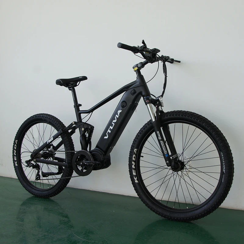 2021 Wholesale Bafang Ultra Mid Drive Motor 48V 1000W Electric Mountain Bicycle with Full Suspension