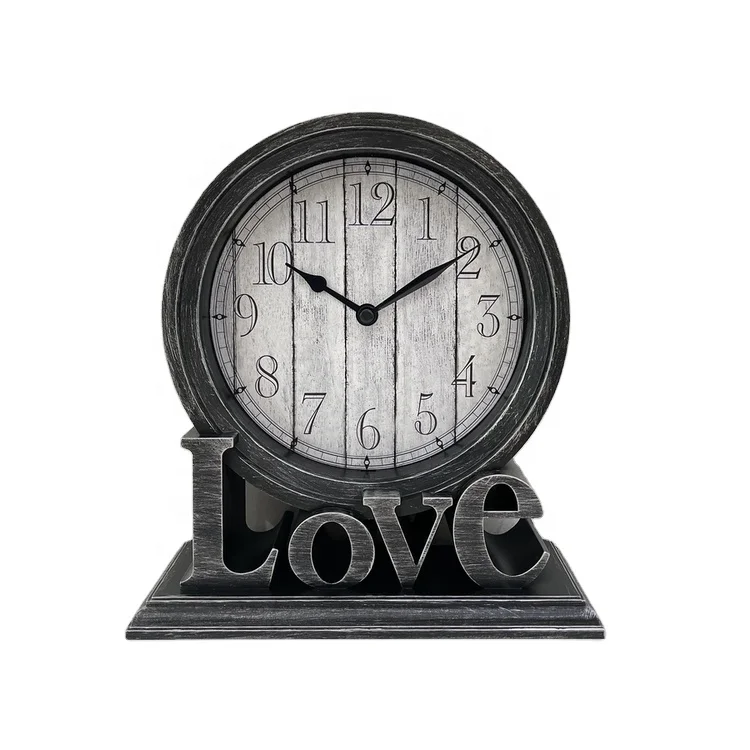 Antique Design Home Vintage Decoration Table Clock For Gift Desk Clock