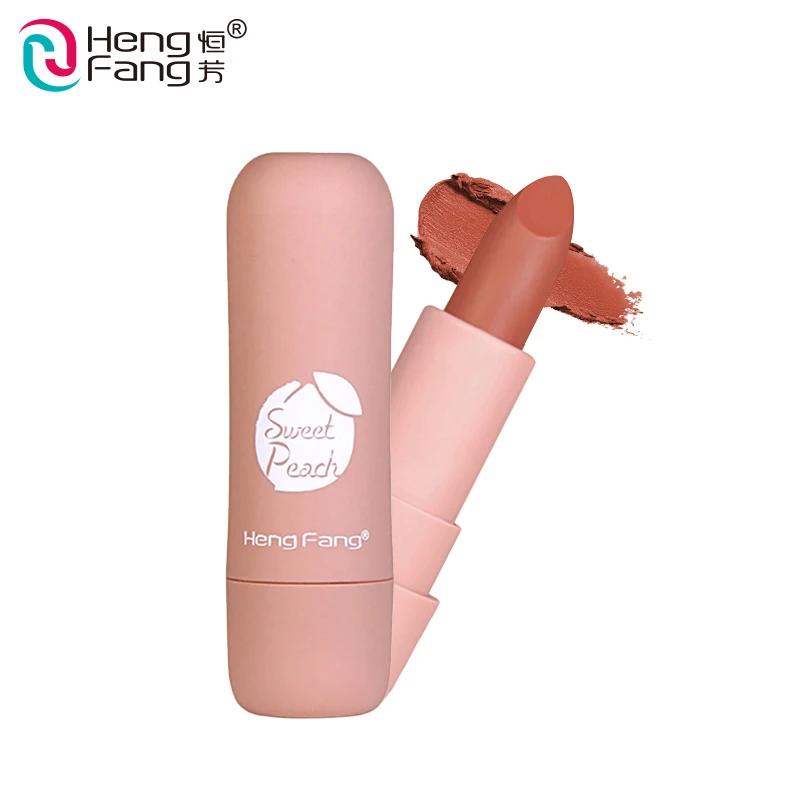 Sweet Peach Extract Lasting Moist Lip Silky Mist Surface Matte Lipstick
