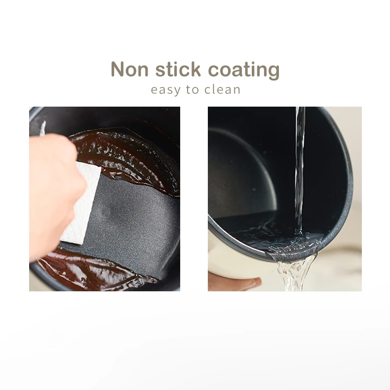 Electric Skillets For Student Dormitory Gift Frying Non Stick Portable Mult-Function Electric Pot Cooking With Phone Holder