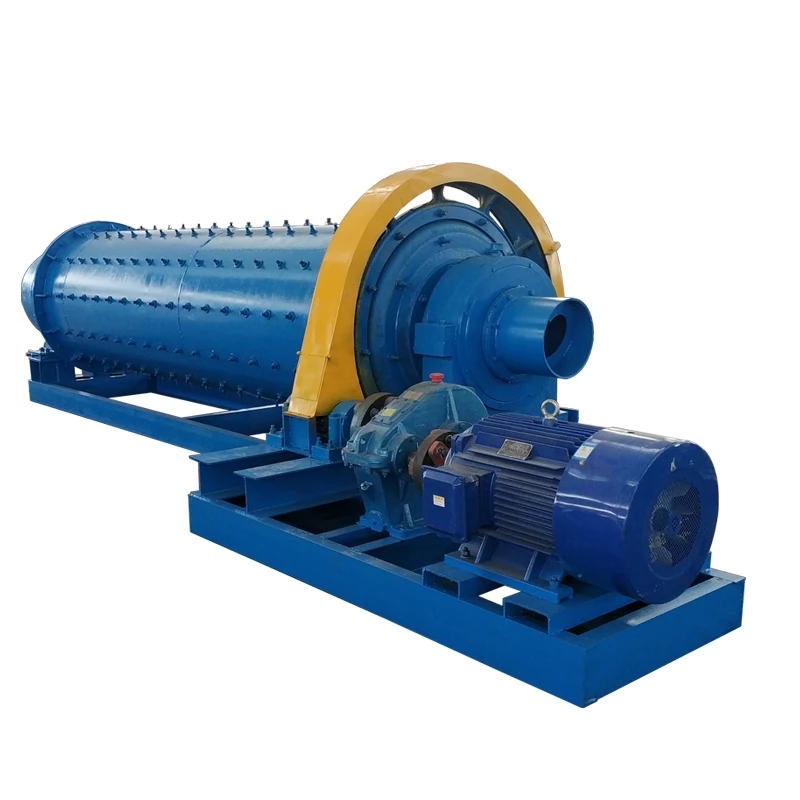 Small Horizontal Grinding Mill 2 Tons/Hour Industrial Ball Mill For Gold Mining