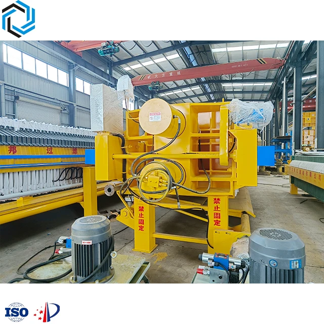 Filter press equipment 300 square river dredging program controlled filter press automatic diaphragm plate frame filter press