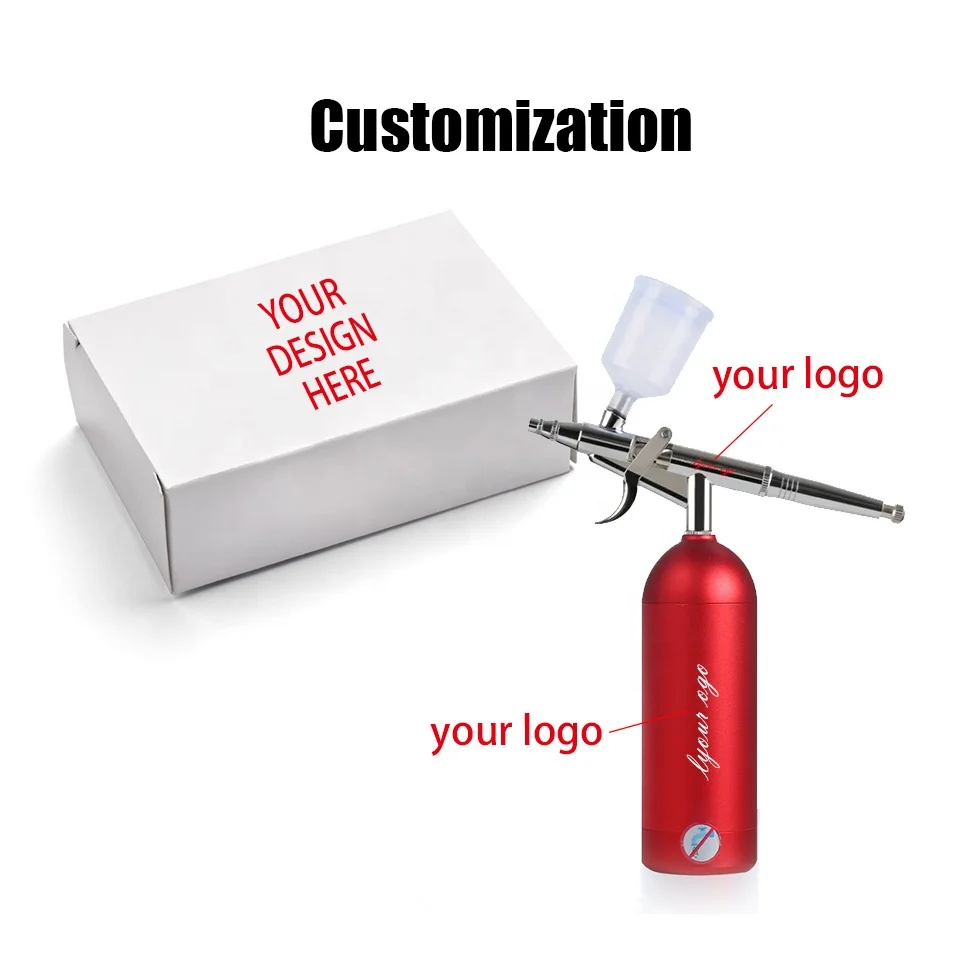 high air Flow Barber Model Painting Cordless wireless portable Airbrush Compressor Kit mini Air Brush