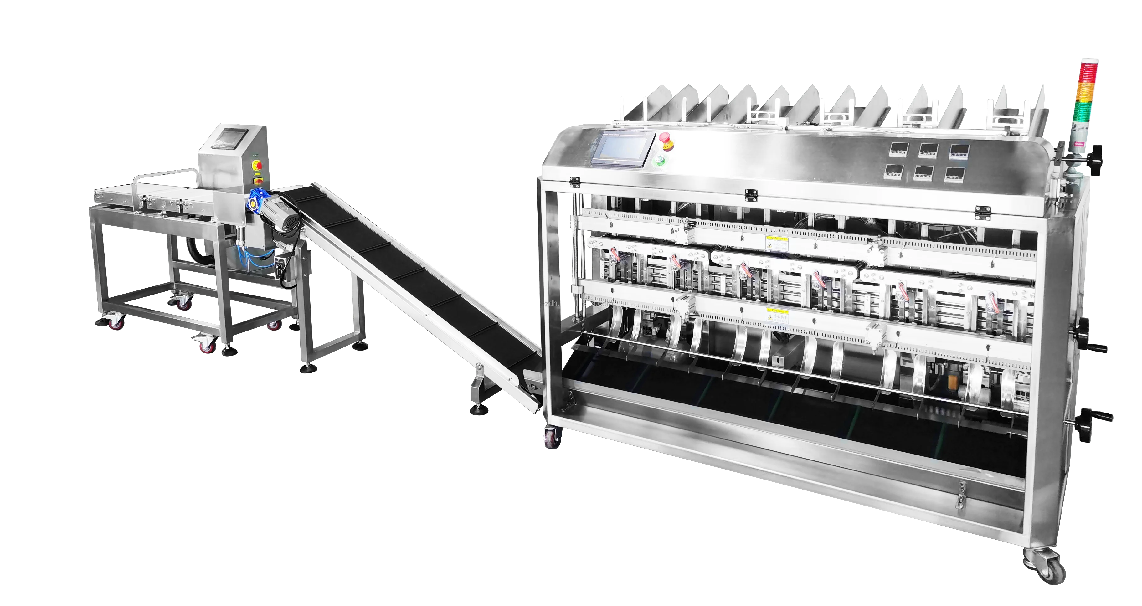 
Pouch weighing and packaging machine full auto face mask pack line machinery 