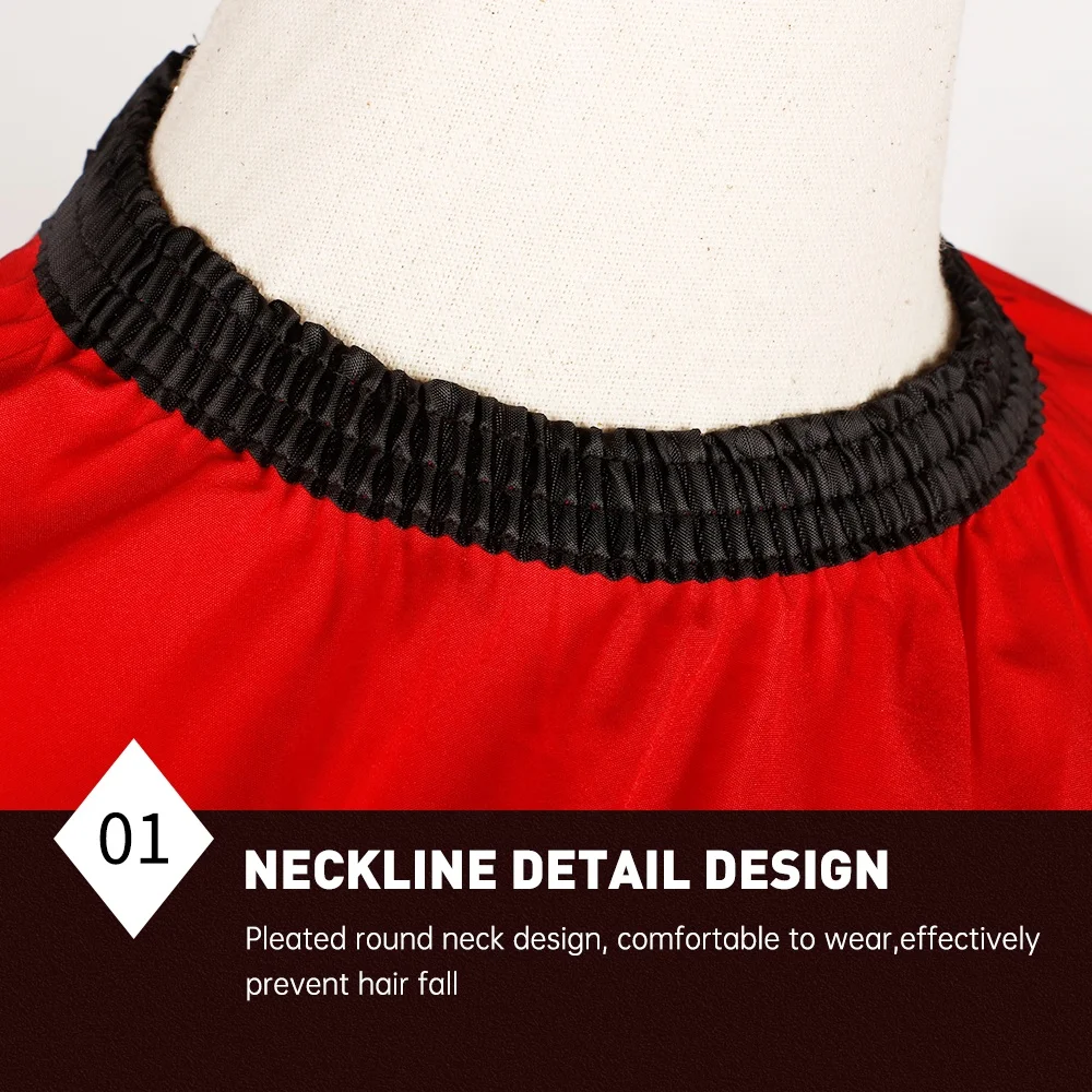 Hot Selling 3 Colors Haircut Apron Haircut Salon Hairdressing Cape Apron For Barber Shop