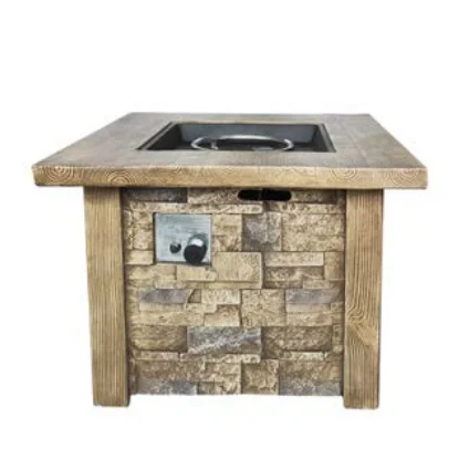 Brasero Home Fire Bowls Base Bowl Backyard Garden MGO Outdoor Fire Pit Heavy Duty Fireplace Fire Burner Cooking Gas Stoves