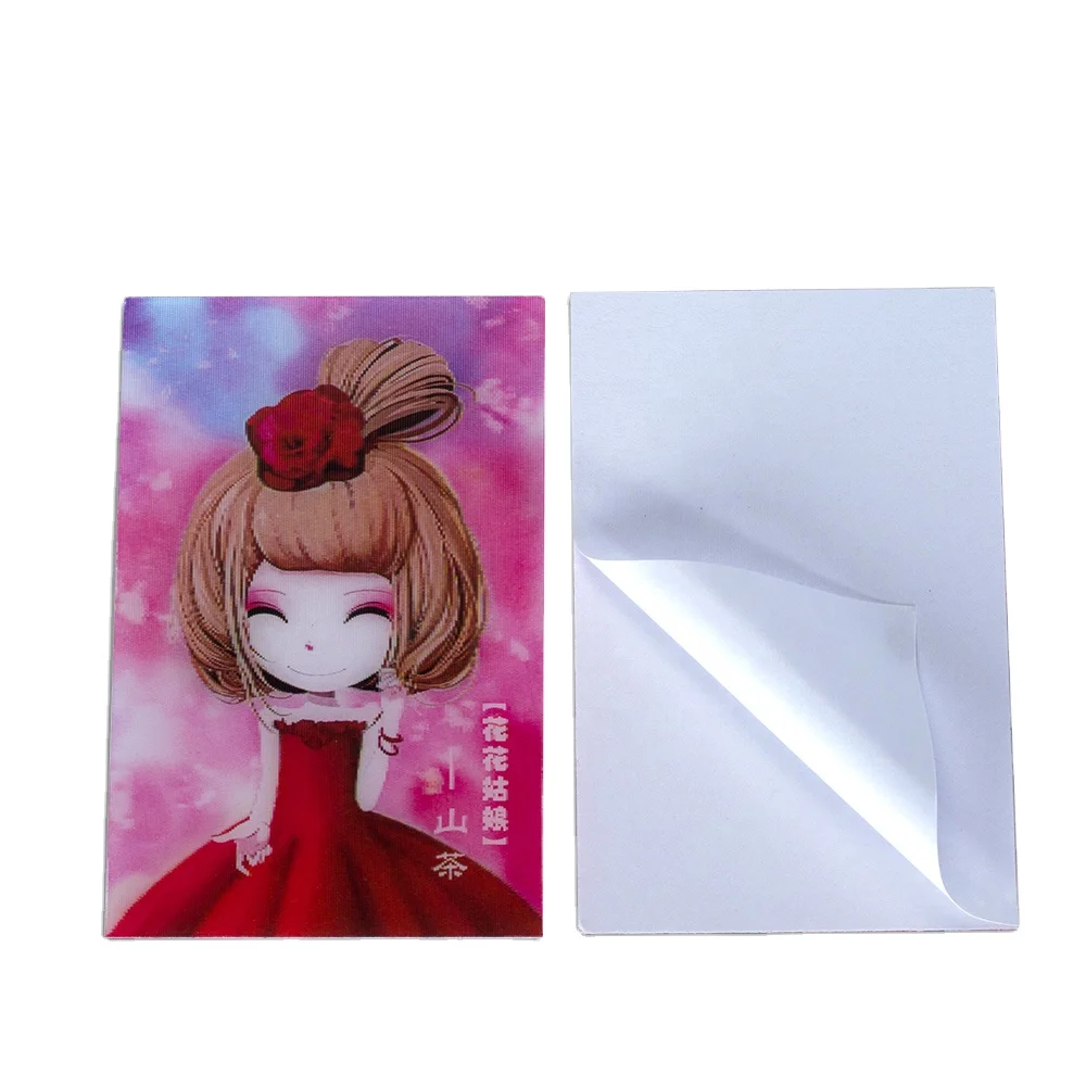  Cost effective custom hot sale excellent quality 3d lenticular sticker for