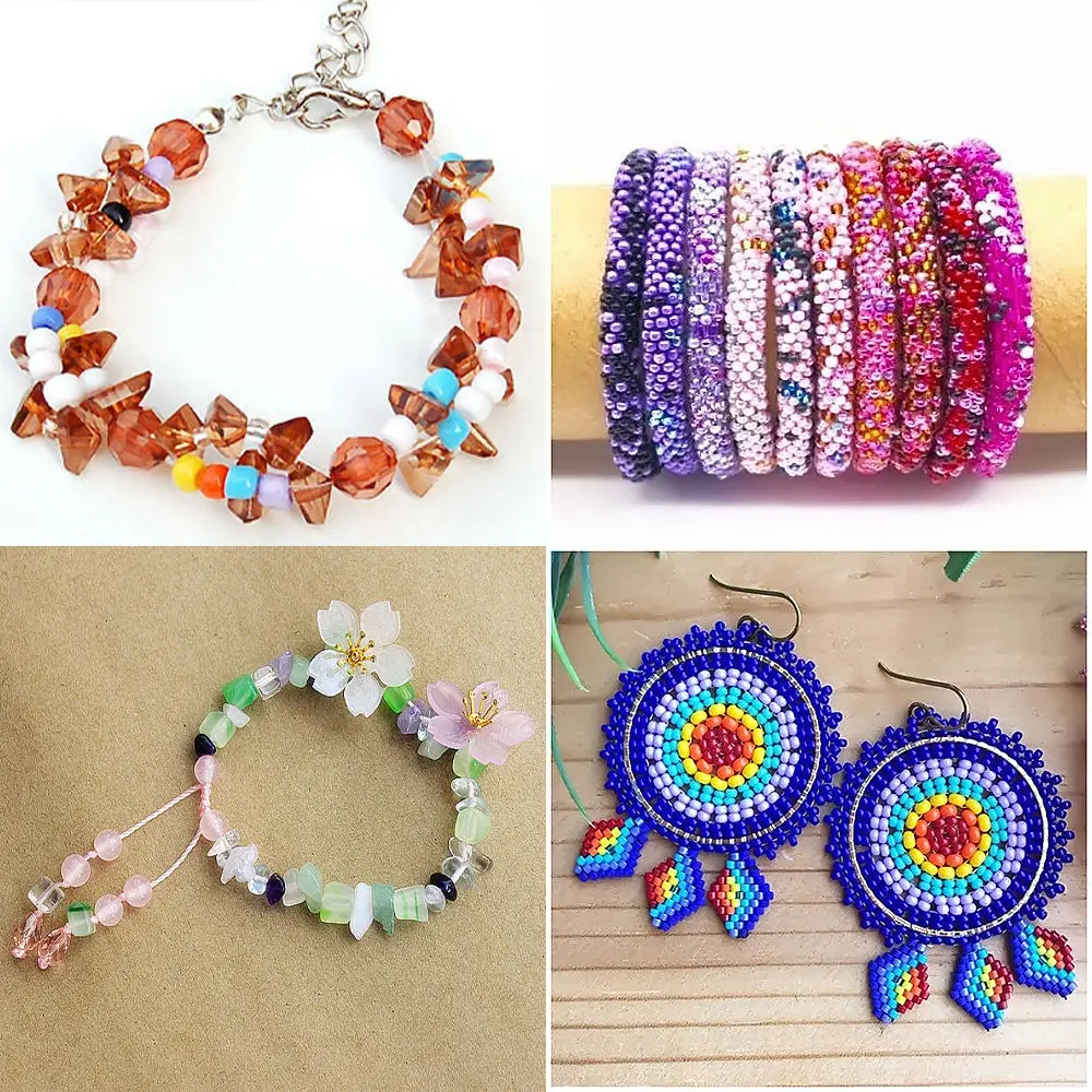 Wholesale Various Styles Of Natural Stone Gravel Loose Beads 3 Mm Glass Seed Bead Necklace Ceramic Beads For Jewelry Making