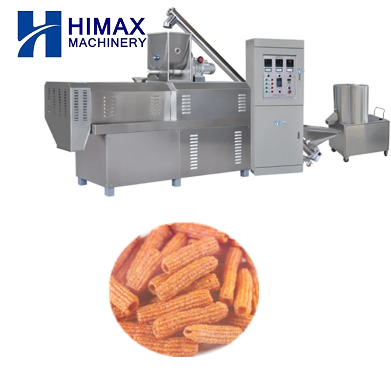 Full Automatic Fried Snack Food Making Machine Tortilla Chips Processing Machine