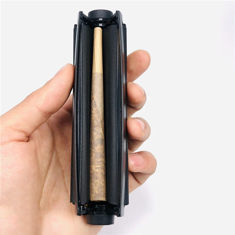 110mm Portable Cigarette Rolling Machine Joint Cone Roller Manual Maker DIY Tool Plastic Manual Tobacco Smoking Rolling Papers
