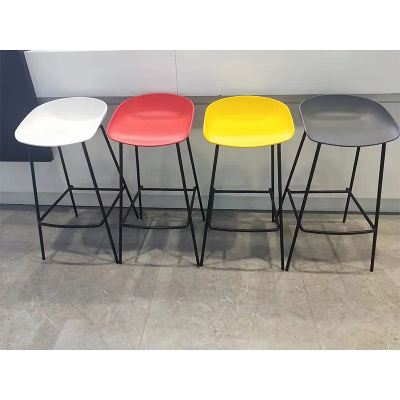 Popular Outdoor Furniture Plastic Stool Chair Dining Chair Restaurant Garden Cafe Bar