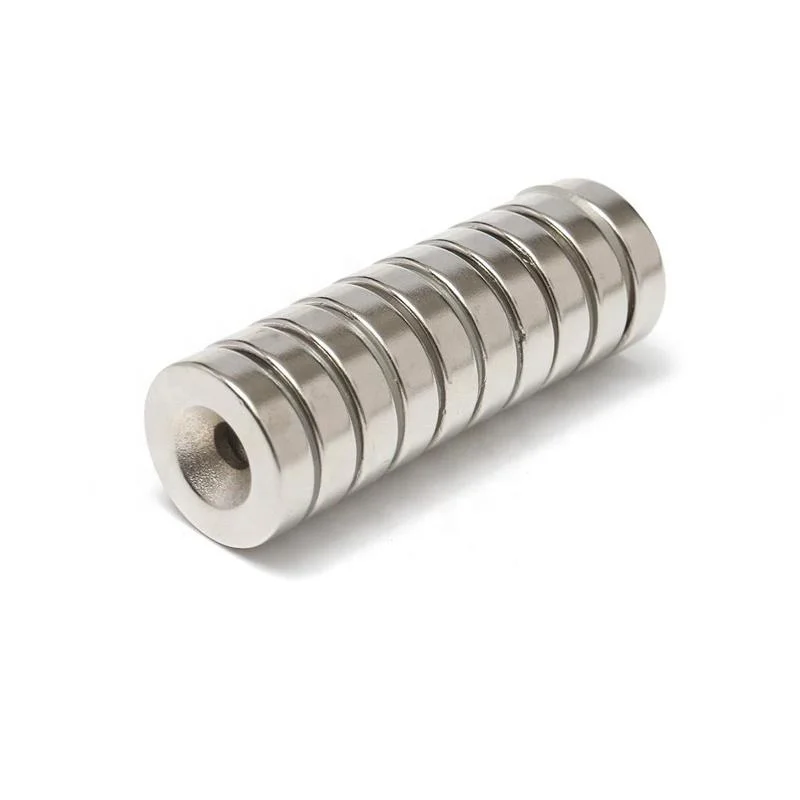 china manufacturer price customized rare earth neodymium countersunk magnet disc round NdFeB magentsN35 N40 N45 N50 N52