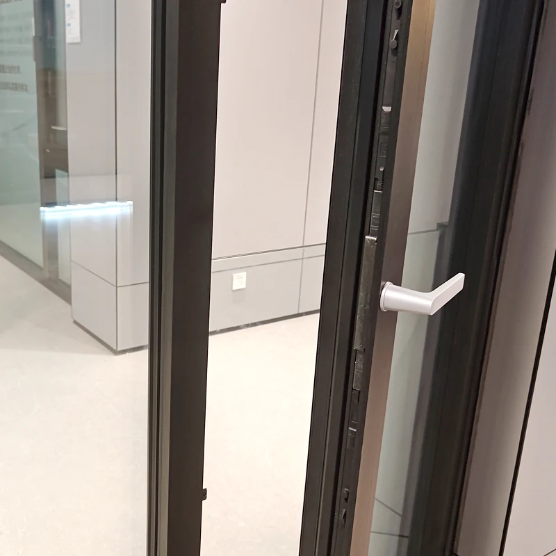 Shandong Villa Waterproof Bifold Door Exterior Aluminum Accordion Patio Door Double Glazed Glass Folding Doors