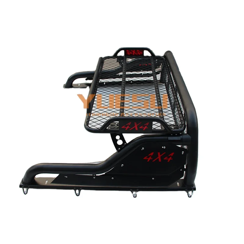 4x4 Sport Bar for Nissan Mitsubishi Pickup Trucks Rear Carbon Step Bar Accessory Offroad Hiluxs Toyotas Designed Ranger Model