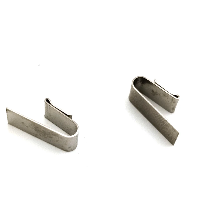 Custom Stainless Steel Sheet Metal Stamping Bending Parts Cable Clips