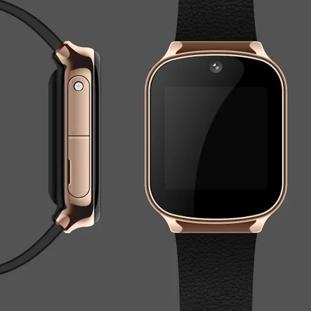 T58 Elderly GPS Watch Mini sport watch GPS wifi Double Locate Remote SOS Wristwatch golden silver Smart Watch kids APP