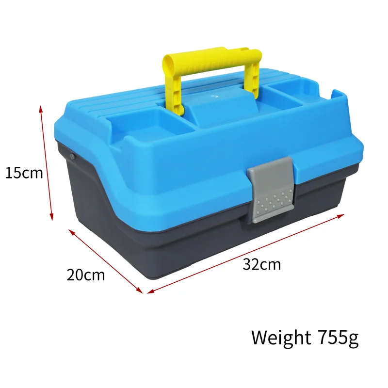 Custom Manufacturer Outdoor Plastic Fishing Tackle Box Fishing Tool Box Lure Hook Boxes