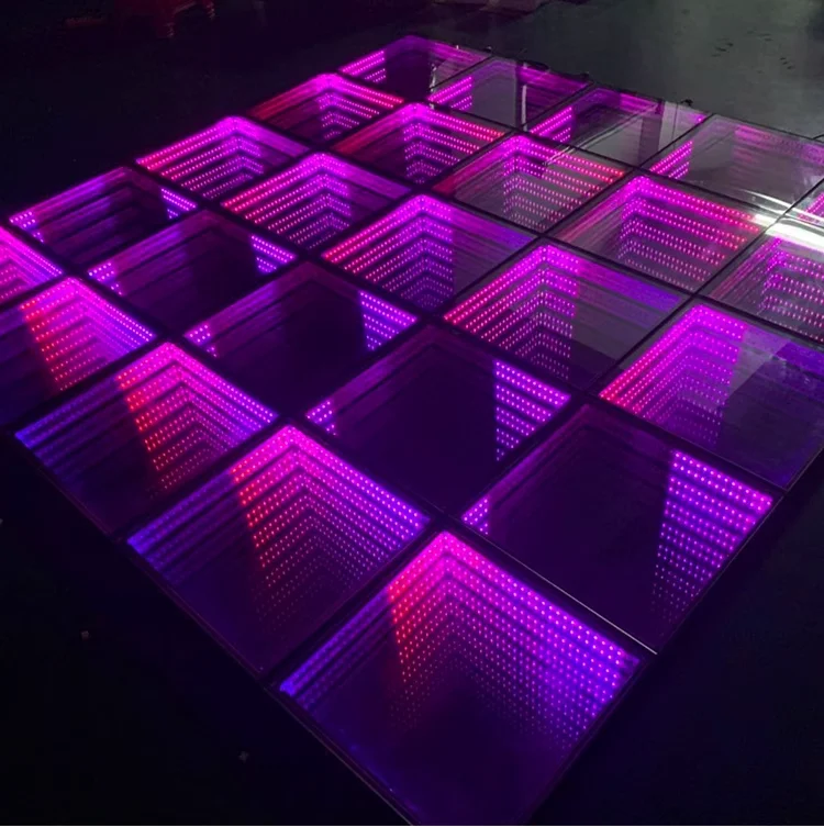 DJ lighting pixel floors video dance floor tiles vinyl roll wedding white digital led panels black white nightclub interactive