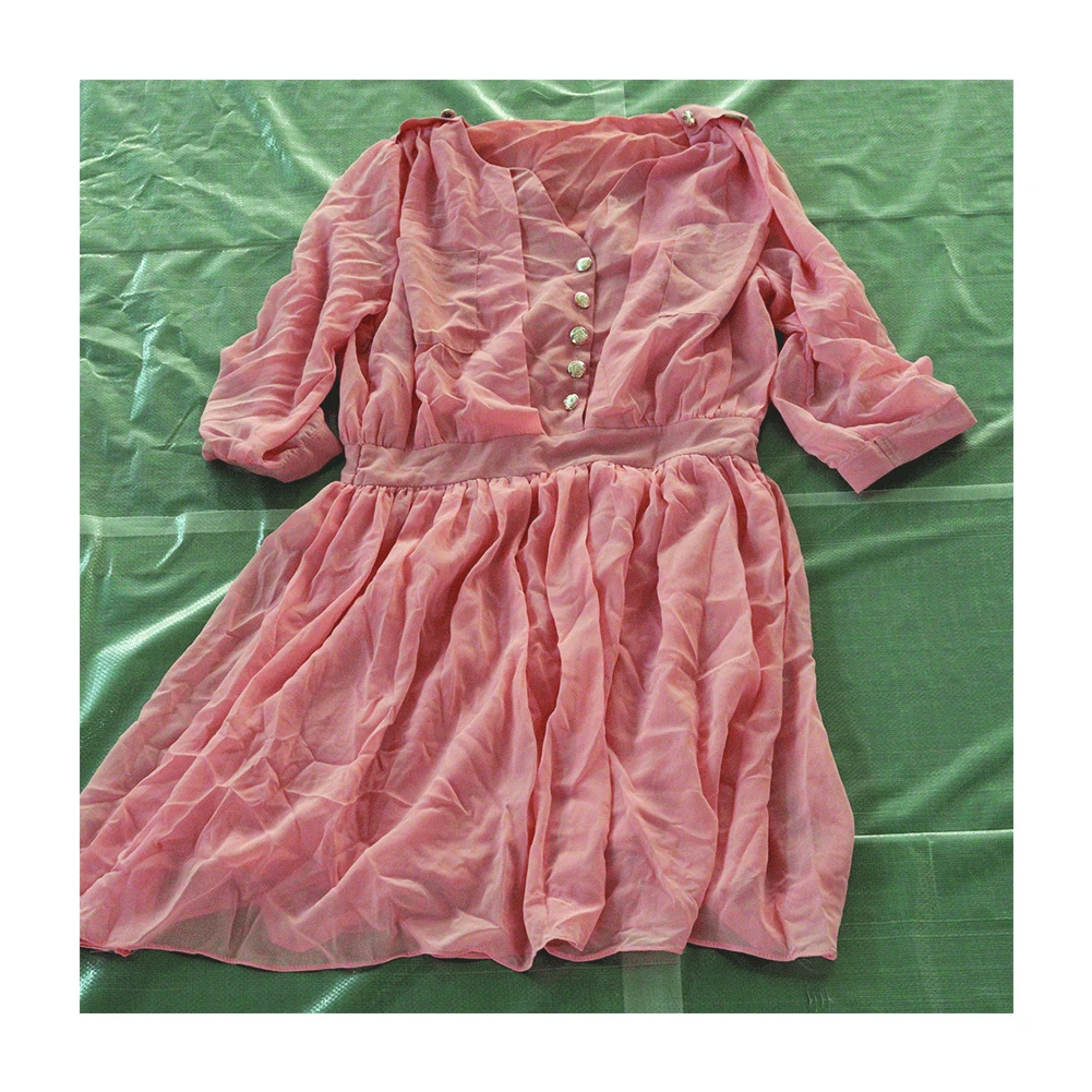 Cwanckai Wholesale Fashion Female Dresses Used Clothes, Cheap Price Various Styles Used Clothes For Women Long Dresses