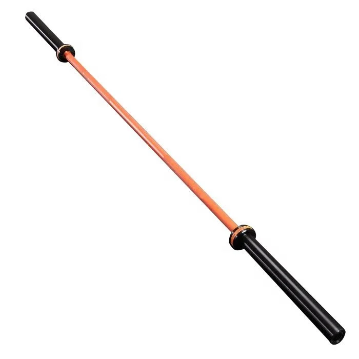 High Quality Fitness Ceramic Coated color Power 20Kg Bar 15Kg Weightlifting Weight Barbell Bar