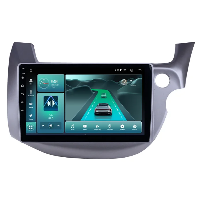 ANDROID 10 Car DVD Player Gps For HONDA Fit Jazz (RHD) 2007-2013 2G RAM 32G Flash Car Radio