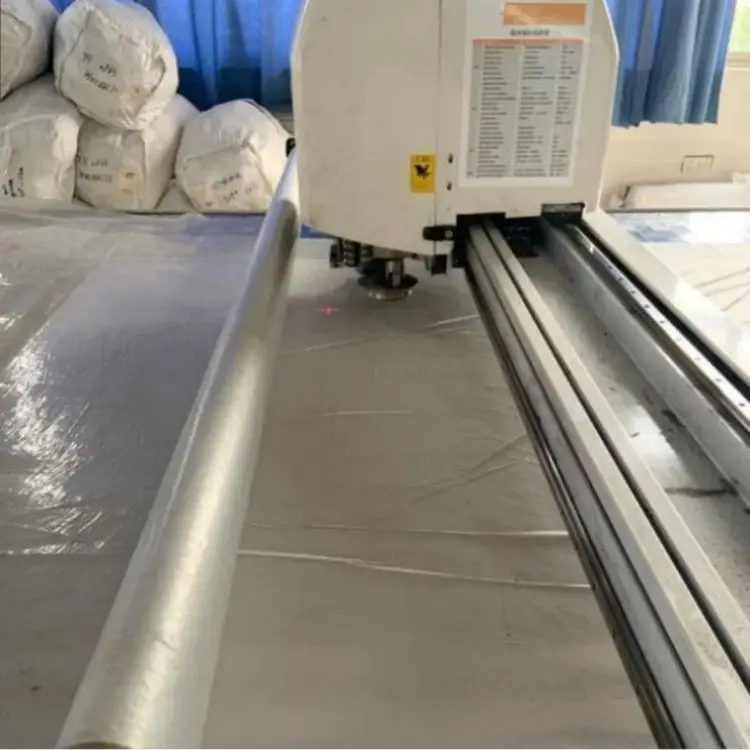 Spread on Fabric HDPE Plastic Masking Film Rol for Cutting the Fabric