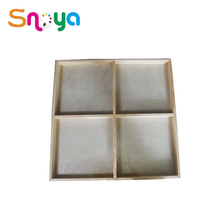 Detachable 30cm Round Canvases for Decoration Indoor