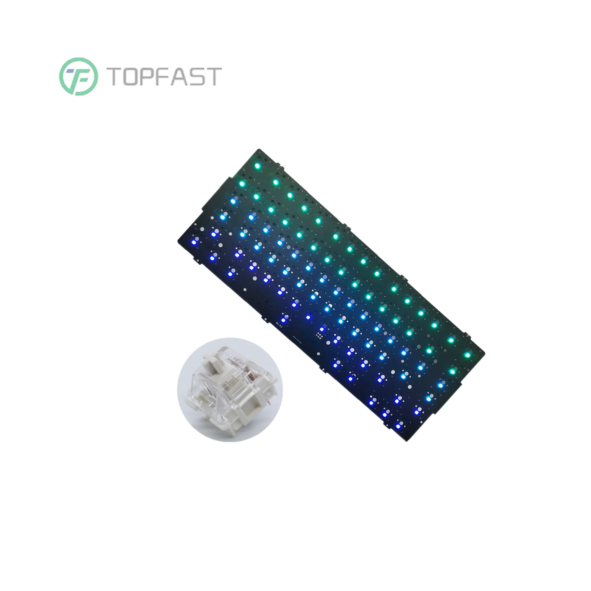 China High Quality 6 Layer 94v0 PCB BT Board Hots Wap Keyboard PCB With Making PCB Assembly PCBA Service With Provided Files