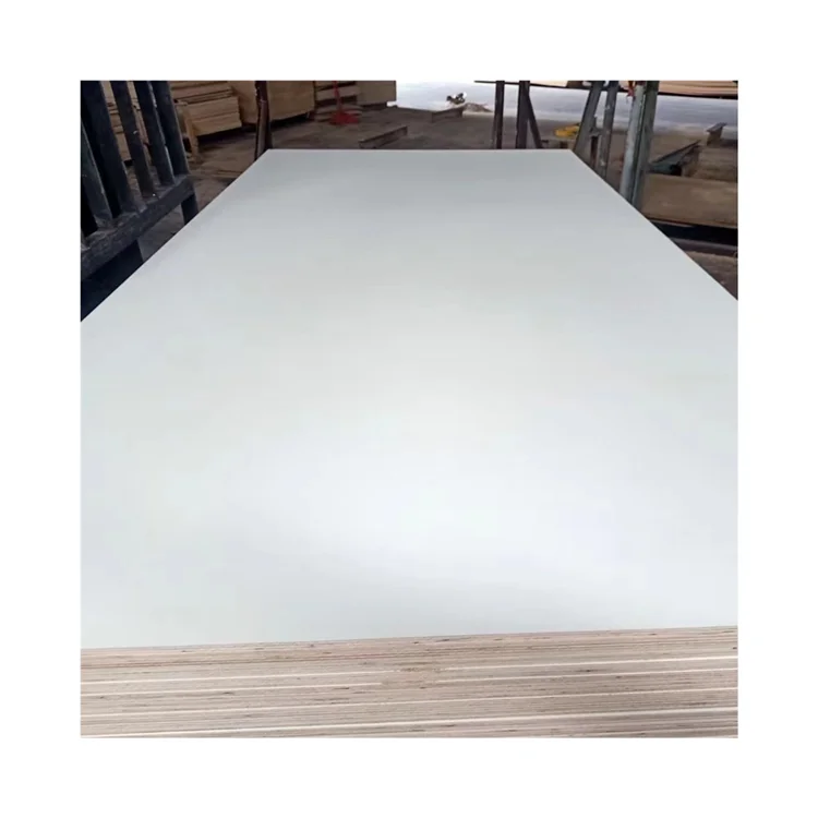 QX-M4 High quality cheap price 1220*2440mm/1220*2800mm white 15mm 18mm melamine mdf board