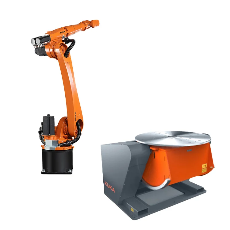 KUKA KR 8 R1640-2 Robotic System Efficient ARC MIG Welding Equipment with KP2-HV HW Automatic Positioner