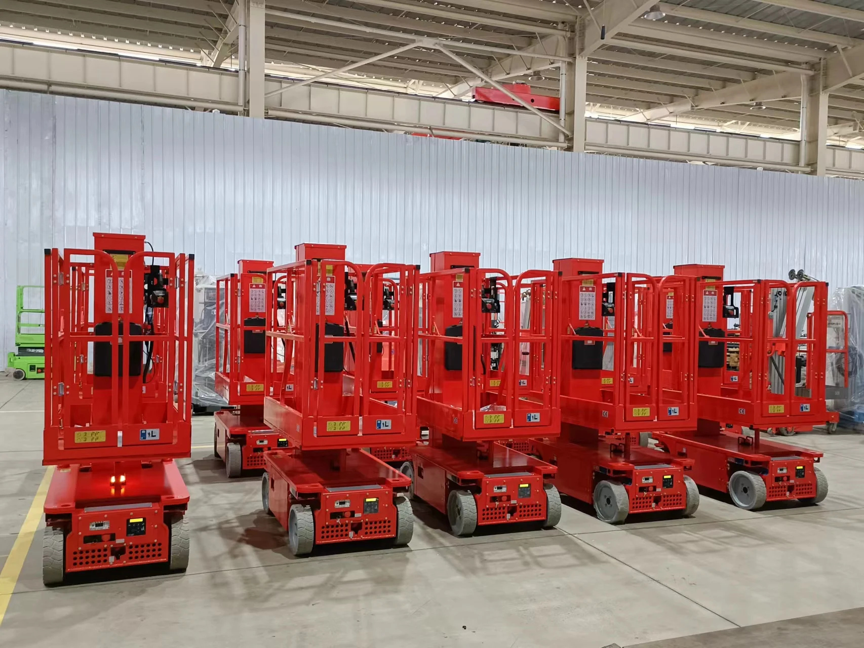 VBWP Series 3.6m 4.8m 6m Mini Portable Stable Professional Telescopic Boom Vertical Aerial Working Lift Platform