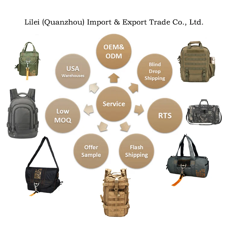 Outdoor Waterproof Sports Hiking Backpack Gym Bag Wearable Training Tactical Backpacks