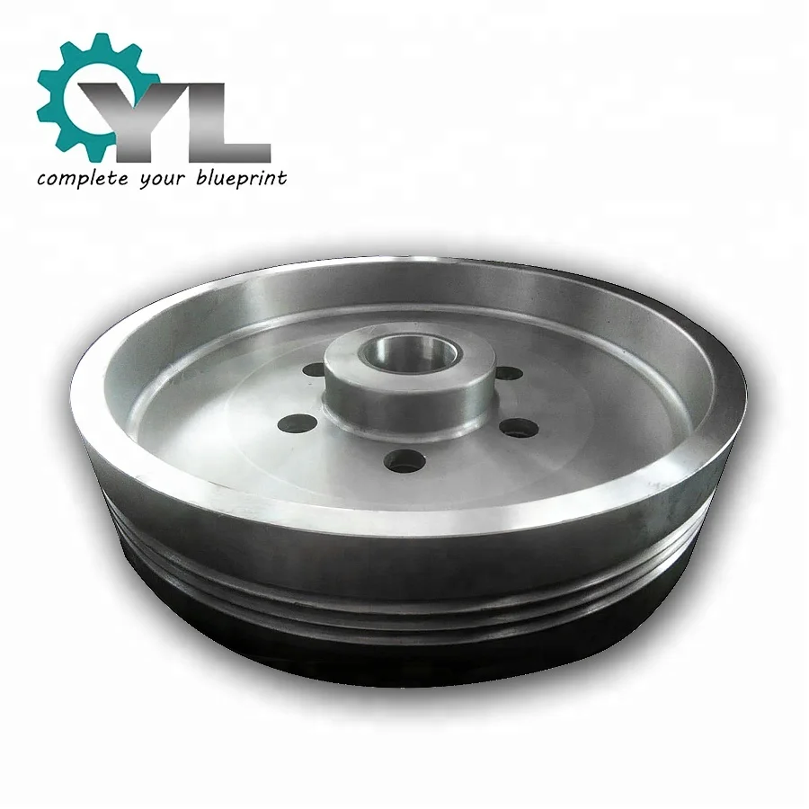 High Quality Cast Steel Cast Iron Pulley For Crane Equipment