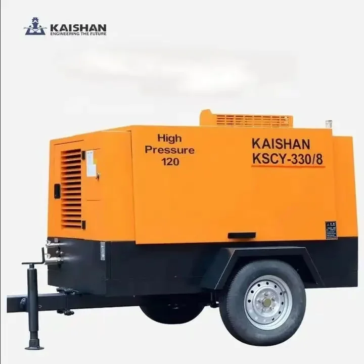 Kaishan KSCY series 650cfm 17bar dual stage diessel screw Kaishan air compressor