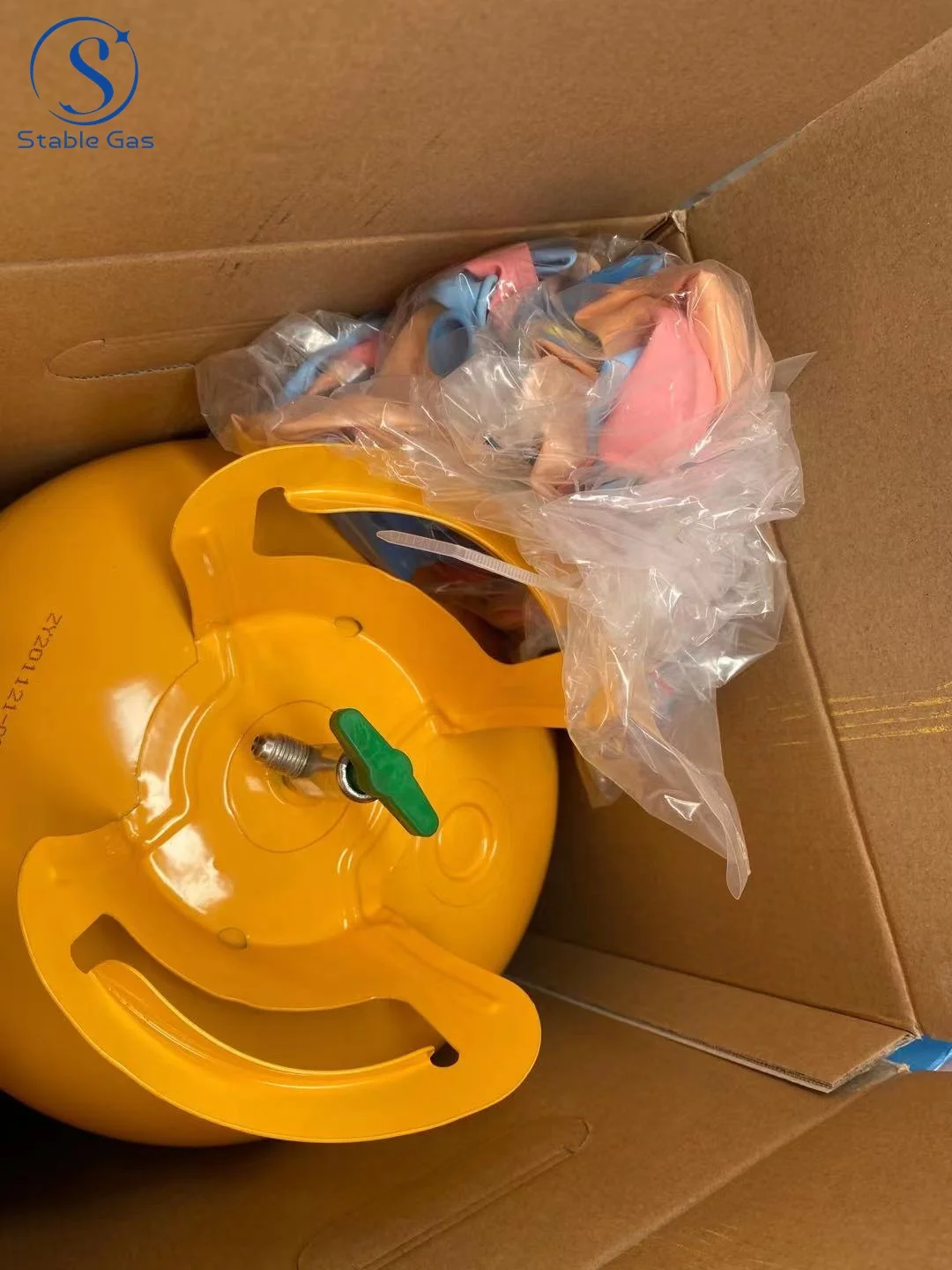 Wholesale EC-13B Balloon Time Helium Tank Fill 99.999 Balloon Gas Helium Cylinder 50 PCS 13.6L Ballon Helium Tank