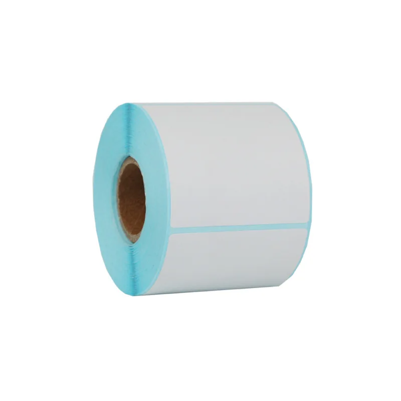 custom adhesive blank sticker thermal/coated/synthetic/matte silver/bright white PET/transparent PET/BOPP paper label sticker