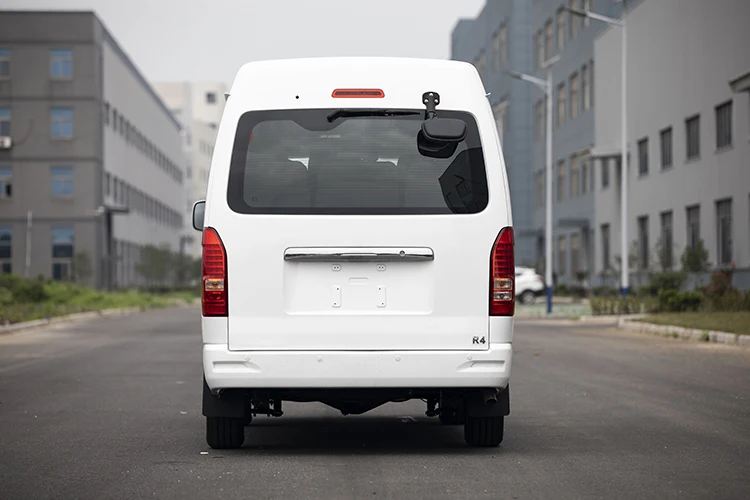 R4 Short and Medium Distance Shuttle Passenger Minibus with 9-12seats Optional Powerful Diesel 2.5L Electric Fabric Dark Manual
