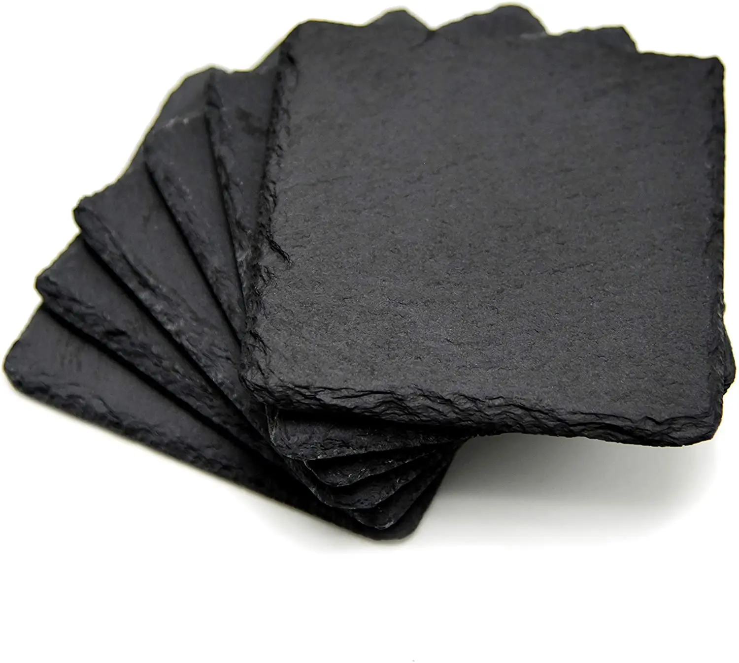 Slate Cup Cushions black Coasters bulk Decorative Heat Insulation Tea Cup Mats