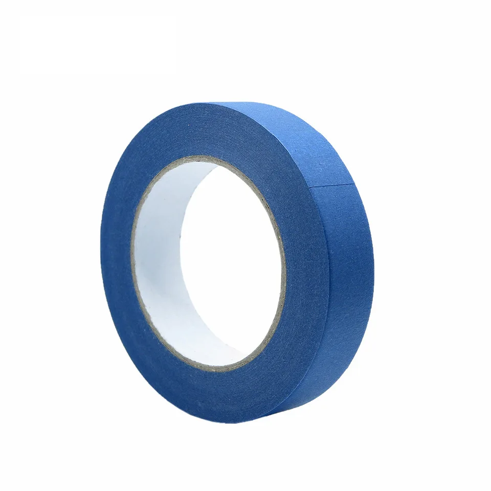 Blue1 Inch Printed Custom Auto Body Painting Masking Tape for Shoe Painting