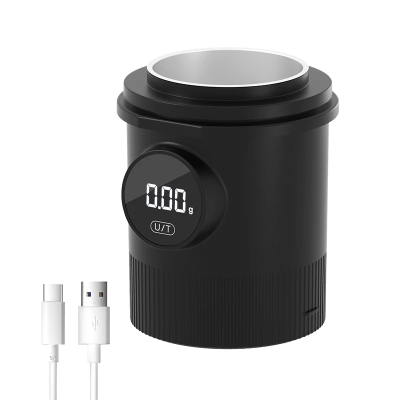 3 Measurement Units G/OZ/ML Coffee Dosing Cup Scale With Grinder Type-C Charging Coffee Scale Mini Coffee Scale New 2024