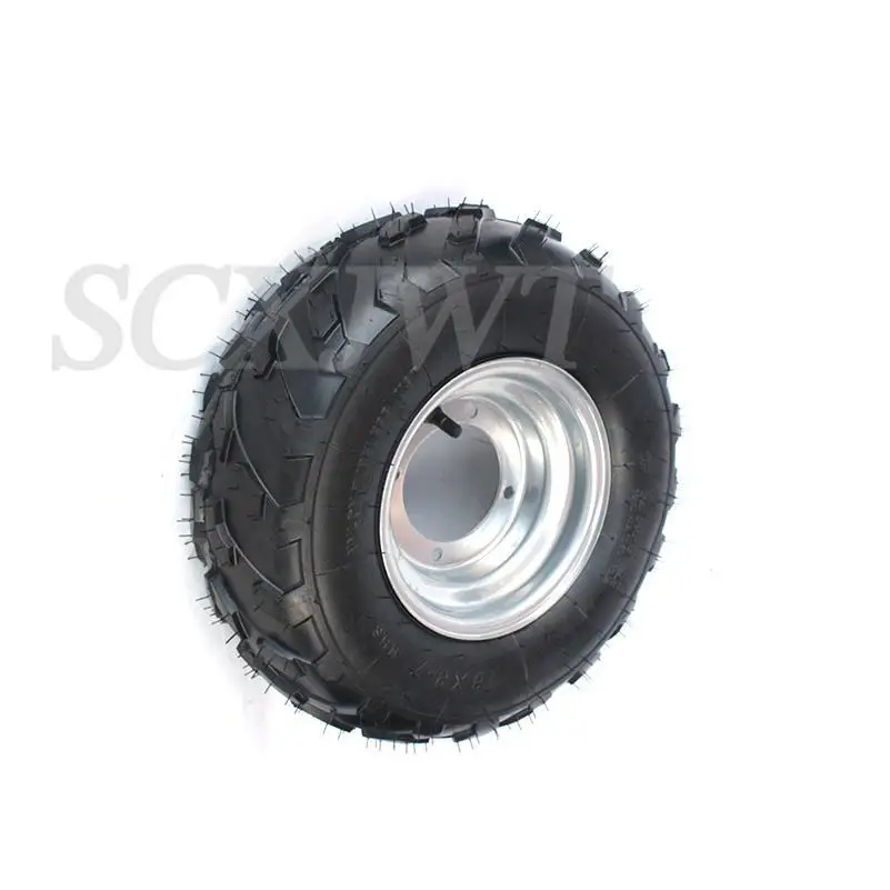 High quality GO KART KARTING ATV UTV Buggy 16X8-7 Inch Wheel tire with hub Go Kart Knobby