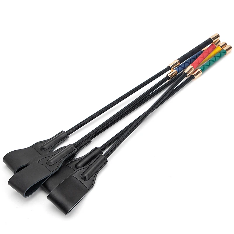 Wholesale BDSM Sex Toy PU Leather Lashes Flogger Spanking SM Adult Game Play Erotic Sex Horse Whip For Couple