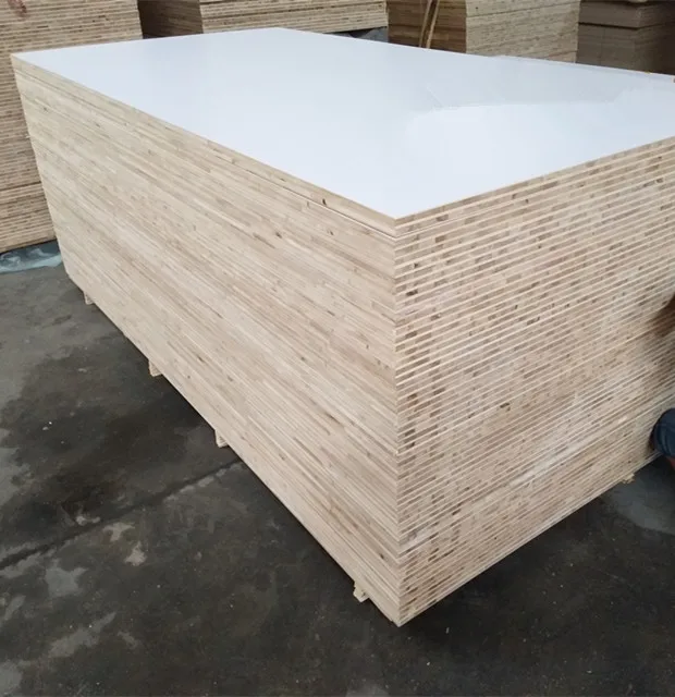 Wholesale Price 16.5Mm Melamine Face Block Boards for Furniture and Wardrobe